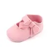Zapatos para bebé de primavera y otoño, 0-1 año, con lazo, suela suave, 3-6-Diciembre, para recién nacidos y niños pequeños, 2749