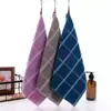 Toalha Quadrada Colmeia de Waffle Transfronteiriça, Toalha de Rosto Espessa, Toalha de Limpeza Absorvente, Lenço de Gaze 100% Algodão, Toalha de Mão Doméstica