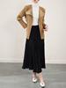 Miyake Otoño e Invierno 2024 Nuevo Cárdigan Chaqueta Versátil Plisada Engrosada Moda Reductora de Edad Chaqueta de Traje Versátil para Mujer
