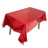 Mantel desechable de color bronce sólido transfronterizo, suministros de decoración para fiestas de cumpleaños, suministros para fiestas de película de aluminio 137*183