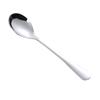 Venta Caliente de Amazon 1010 Acero Inoxidable Vajilla 304 Estilo Occidental Punta Redonda Cuchara Hotel Lujo Ligero Tenedor de Regalo