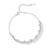 Pulsera Pequeña de Plata de Ley S925 con Diseño de Urraca, Joyería de Mano de la Suerte Estilo Chino, Cadena Ajustable de Plata con Diseño de Nicho