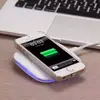 Venta al por mayor de fábrica cargador inalámbrico cuadrado para escritorio de teléfono móvil con volumen ajustable luminoso 5W cargador inalámbrico Cubo de Rubik