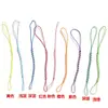Cordão Colorido para Celular de Tecelagem de Milho Acessórios de Joia DIY Corda de Nylon Corda Pendurável com Contas Feita à Mão Corrente de Celular Pingente