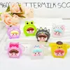 Brillante Sanrio Redondo Moe Grano Diy Goma de Crema Funda para Teléfono Móvil Adornos de Escritorio Colgante Decoración de Coche de Moda