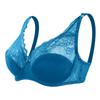 Estación Independiente de Verano Transfronterizo Encaje Negro Cómodo Push-Up Ropa Interior para Niñas Talla Grande Copa de Algodón Almohadilla para el Pecho Sujetador para Mujer