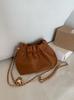 Bolsos de Mujer de Moda Nuevo Modelo 2026, Bolso de Hombro de Color Sólido Texturizado de Nicho, Bolso Cruzado Pequeño Versátil de Cadena Tipo Nube