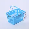 Cesta de Plástico para Verduras, Cesta de Compras para Supermercado, Cesta de Mano, Cesta Grande de Plástico, Cesta de KTV, Cesta de Compras, Caja de Cesta de Compras