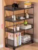 Estantería de escritorio, librero de escritorio, escritorio de dormitorio, estante de almacenamiento de escritorio de oficina, estante pequeño de varios niveles, organizador por capas.
