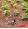 Ferramentas Agrícolas Personalizadas para Capinar e Afofar o Solo para Cultivo de Vegetais, Plantio de Flores, Cabo Curto de Aço, Vários Tipos de Enxadinhas, Enxadinhas de Duplo Propósito para Revolver o Solo