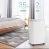 Deshumidificador de borraja BRG--818D deshumidificador doméstico control por microordenador a prueba de humedad absorbente de humedad alta potencia