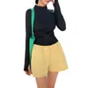 Traje de baño deportivo coreano de nuevo estilo 2025 con protección solar para mujer, elegante y sencillo, conjunto de cuatro piezas de traje de baño de manga larga