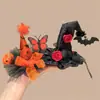Halloween Niñas Murciélago Calabaza Regalo Sombrero Pinza para el Cabello Actuación Infantil Fotografía Pasador para el Cabello Niña Pequeña Disfraz de Festival Accesorios para el Cabello