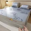 Nuevo Modelo 2026 Esterilla Refrigerante Bordada de Ratán de Hielo - Estilo Capibara - Estilo Oso Pequeño