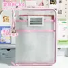 Bolsa de documentos selada simples em malha A5, bolsa de armazenamento de provas A4, bolsa de mão transparente multicamadas para estudantes, bolsa de mão em forma de L