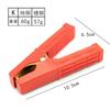 Pinza de batería directa de fábrica pinza de cocodrilo engrosada cobre puro batería de coche fuerte carga clip eléctrico trompeta