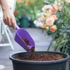 Herramientas para plantar flores, pala de plástico grueso para tierra, pala para recoger excrementos de gato, pala para plantar verduras en el balcón, pala para cavar suculentas, pala para aflojar la tierra de jardinería.