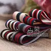 Cinta Rayada de Punto Bloque de Color Importada de Corea Cinta Rayada de Color Mixto Accesorios para el Cabello DIY Lazo Decoración para Zapatos y Sombreros