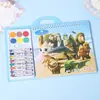 Libro de Pintura Acuarela Graffiti Astronauta para Niños Libro Educativo para Pintar y Colorear Libro de Pintura a Base de Agua Saludable No Tóxico