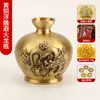 Venta al por mayor de fábrica latón dragón para evitar incendios botella dragón para evitar incendios decoración de calabaza Tianmen cocina esquina noroeste latón decoración