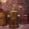 Bote de Basura Retro Americano Creativo Estilo Industrial Arte en Hierro Hidrante Antiguo Operado con Pedal Adornos de Bote de Basura