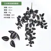 Amazon Rábano Verde Artificial Colgante de Pared Ratán Planta Verde Falsa Hojas Decorativas Enredadera Tubería Bloqueo Adornos Plantas Artificiales