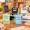 Máquina Frutera de Dibujos Animados Nueva y Creativa Oso Panda Puede Jugar Llavero Bolsa de Premios Linda Colgante de Joyería Regalo