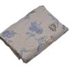 Hortensia Azul Tulipán Oro y Plata Jacquard de Seda Tela para Ropa Tela Hecha a Mano Ropa DIY Vestido Bolsa Tela de Flores