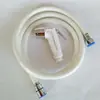 Fornecimento de fábrica mangueira plástica para chuveiro bico de mangueira de chuveiro chuveiro mangueira de conexão plástica 1,5m