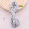 Hilo de Cera para Manualidades Patrón de Serpiente Cuerda de Imitación de Cuero 0.8mm de Grosor Pulsera Collar Cuerda Trenzada Hilo de Cera Coreano Material Hecho a Mano