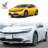 Adequado para Toyota 23 Prius Série 60 Para-choque Dianteiro Modificado Lanterna de Neblina Galvanizada Decorativa Tira Especial Brilhante
