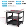 Gabinete de 19 pulgadas con una profundidad de 400 mm, Marco Metálico Abierto, Rack para Servidores, Estante de Almacenamiento para Equipos de Monitoreo en Casa