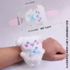 Muñeco de panda de dibujos animados, lindo muñeco de peluche para pareja, pulsera, accesorios, pequeños regalos.