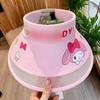 Sombrero de Sol Nuevo para Niños Verano Sombrero de Sol de Personajes de Dibujos Animados Lindo de Copa Vacía Combinable Sombrero de Sol para Niños y Niñas