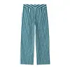 Estilo Europeo y Americano Transfronterizo Z 2026 Nuevo Ropa para Mujer al por Mayor Top Rayado Holgado 2969329 Pantalones Rectos 2969329