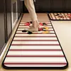 Tapete de Piso para Cocina de Lodo Diatomeas, Alfombra Antideslizante y Resistente al Aceite, Tapete Absorbente para Fregadero, Tapete de Piso Especial Resistente a Manchas para Esquinas de Cocina