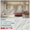 Nuevo Modelo Superficie de Cristal 1200*2400 Fondo Brillante Pared de Fondo Entrada Isla de Jade Azul Mesa Mostrador de Bar Mesa de Café Cristal Azul