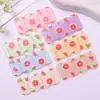 Parche Rectangular Ondulado Impreso de Resina Color Macarrón Material para Pasador de Pelo Accesorios de Pasador de Pelo Funda de Teléfono Móvil Imán de Refrigerador