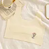 Intimidades Femininas para Meninas de 7-14 Anos Período de Desenvolvimento Alunos do Ensino Fundamental e Médio Camiseta Regata Tubo Seamless de Seda de Gelo Intimidades para Meninas