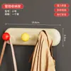 Gancho Magnético Parte Trasera de la Puerta Gancho Fuerte para Ropa con Carga Resistente Imán para Refrigerador Perchero para Bolsas Sombreros Ropa sin Dejar Marca