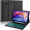 Funda Protectora para Tableta Xiaomi Redmi Pad 2 SE11 Teclado Bluetooth Retroiluminado Táctil Funda de Cuero de 9.7 Pulgadas