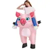 Disfraz inflable de dinosaurio personalizable traje de tiburón alienígena Halloween disfraz divertido para actuación decoración de fiesta