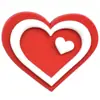 Accesorios de Corazón Rojo para el Día de San Valentín Parche Suave de PVC Accesorios para el Cabello Funda para Teléfono Celular Flor para Zapatos Joyería DIY Accesorios de Bolígrafo Publicitario