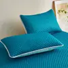 Funda de almohada de frijol de hielo de verano, acolchada y engrosada, un par de fundas de almohada, funda de almohada refrescante de seda de hielo, adecuada para almohadas individuales o dobles
