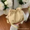 Bolsa Saco da Sorte para Bolo Estilo Verão Novo Transfronteiriço, Bolsa de Ombro Transversal Versátil Estilo Nicho para Mulheres para o Trabalho