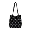 Bolso de hombro de lunares de gran capacidad, nuevo y moderno para 2026, para mujer, elegante y a la moda para ir al trabajo, en una hermosa paleta de colores Maillard