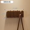 Colgador de Teclas de Piano Gancho para Puerta Trasera Madera Maciza Gancho para Abrigos Gancho de Pared Pasillo Estante de Almacenamiento sin Perforaciones Sin Paredes