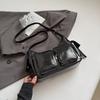 Moda Verano 2026 Retro Simple Bolso de Hombro Único para Mujer Moderno con Textura Elegante Bolso Cruzado de Mano con Múltiples Bolsillos