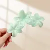 Horquilla de Flor Conjunción Nueva Avistada Transfronteriza Pinza para el Cabello Moda Pinza de Disco Simple Pinza de Tiburón para el Cabello de Mujer