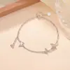 Pulseira de Borboleta em Prata de Lei S925 Yiluyin para Mulheres, Moda de Nicho de Luxo Leve, Design Versátil e Elegante Joias de Prata